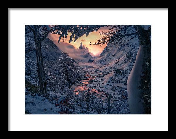 Sun in the Winter - Framed Print