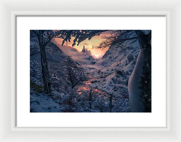 Sun in the Winter - Framed Print