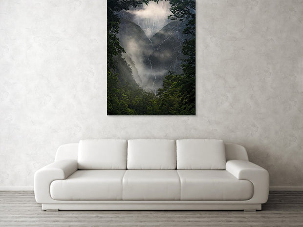 Rainforest Waterfall - Art Print