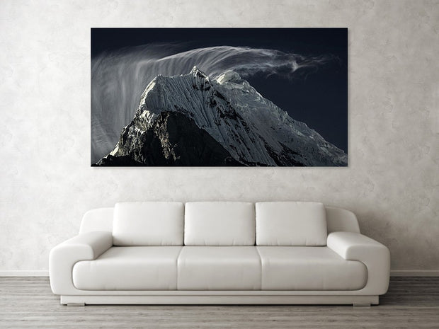 Andes Mountain Clouds - Metal Print