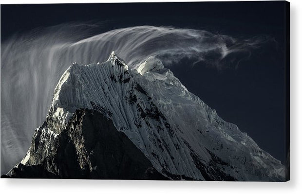 Mountain Cloud Panorama - Acrylic Print
