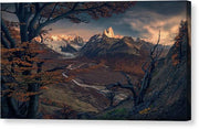 Patagonia Fall Foliage - Canvas Print