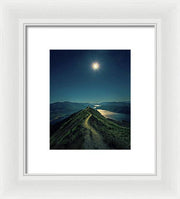 Nightsky Roys Peak - Framed Print