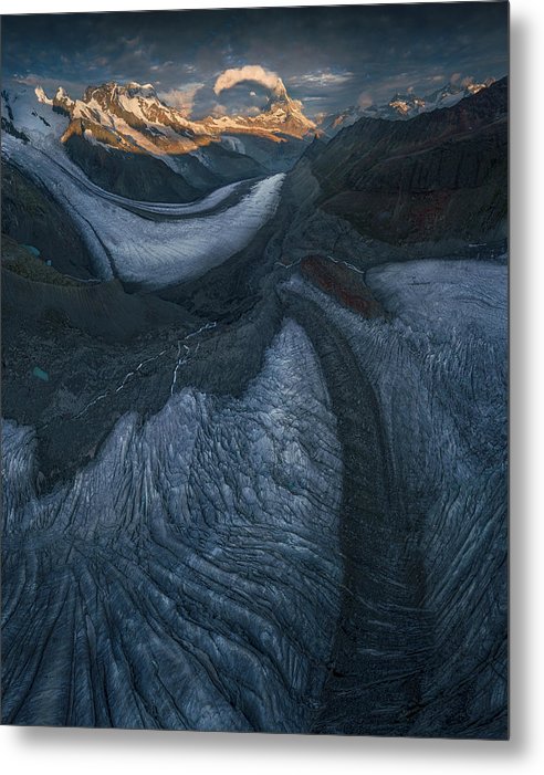 Switzerland Glacier Paradise - Metal Print