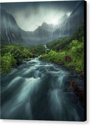 Rainy Weather New Zealand - Canvas Print