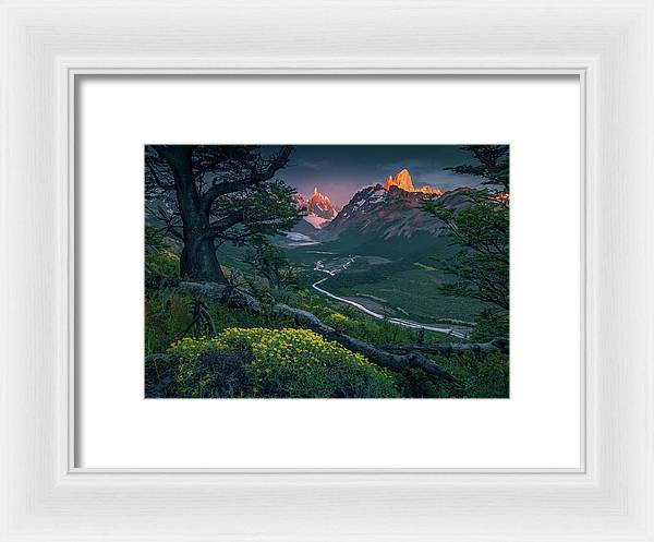 Fitz and Torre Sunrise - Framed Print
