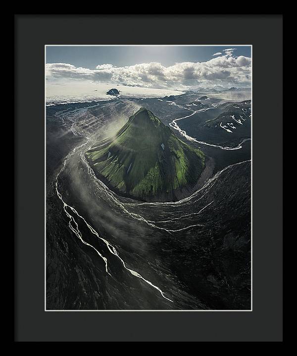 Wind Iceland - Framed Print