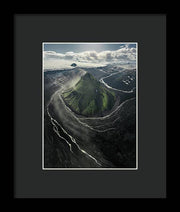 Wind Iceland - Framed Print