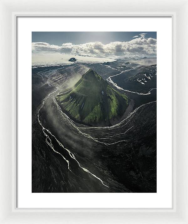 Wind Iceland - Framed Print