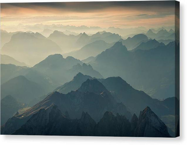 Lucerne Mountain - Canvas Print