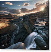 Waterfall Highlands - Acrylic Print
