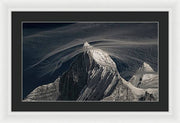 Mountain Peru Clouds - Framed Print