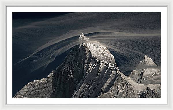 Mountain Peru Clouds - Framed Print