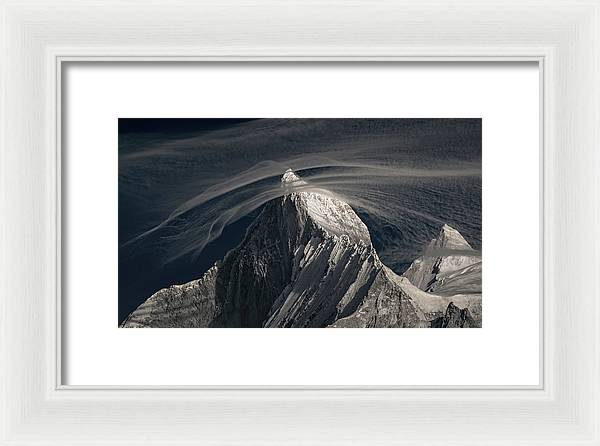 Mountain Peru Clouds - Framed Print