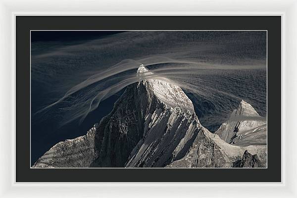 Mountain Peru Clouds - Framed Print