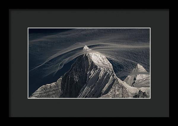 Mountain Peru Clouds - Framed Print