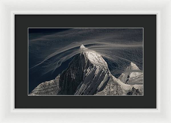 Mountain Peru Clouds - Framed Print