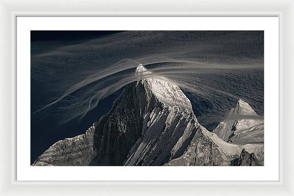 Mountain Peru Clouds - Framed Print