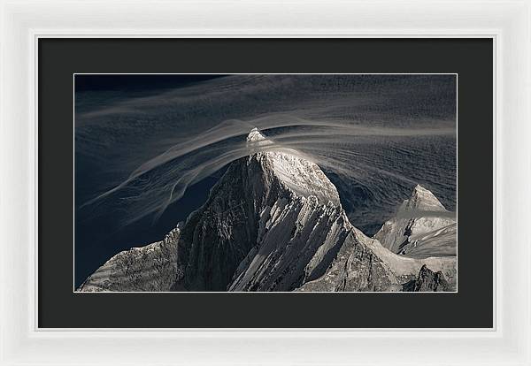 Mountain Peru Clouds - Framed Print