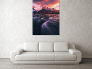 Red River Toress Del Paine - Canvas Print