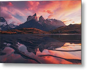 Cordillera del Paine - Metal Print