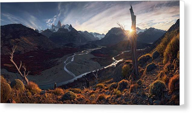 El Chalten Panorama - Canvas Print