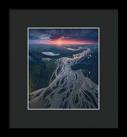 Iceland From the Air - Framed Print