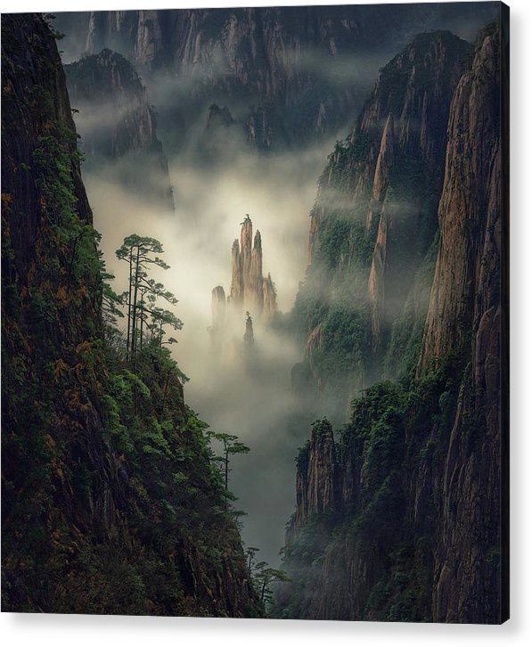 China Mountain Dream - Acrylic Print