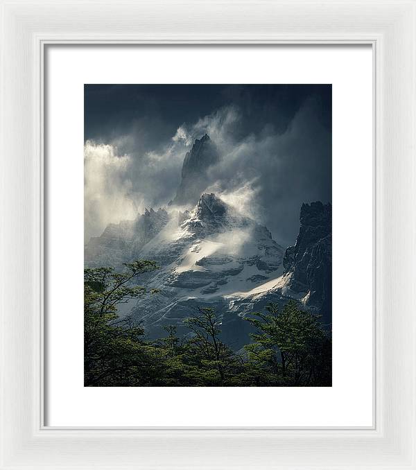 Poincenot Winter - Framed Print