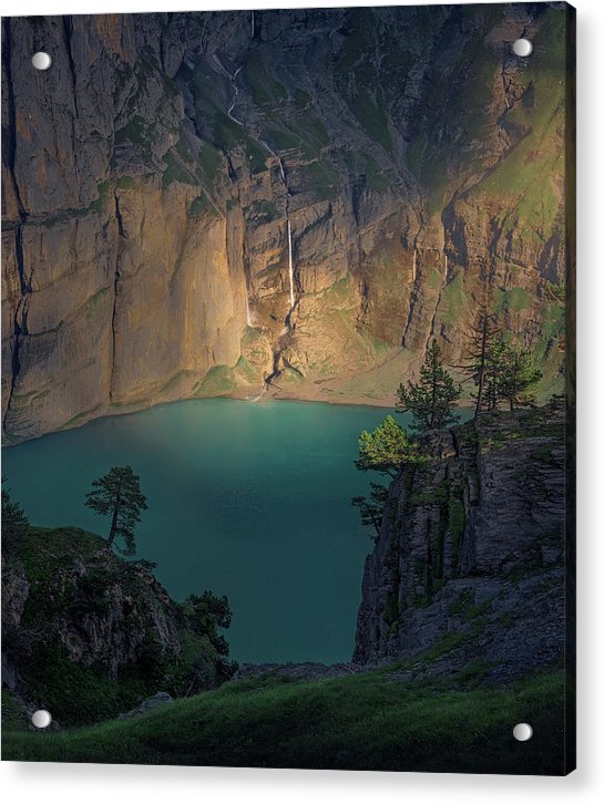 Bernese Oberland Lake- Acrylic Print