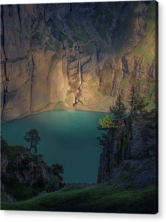 Bernese Oberland Lake- Acrylic Print