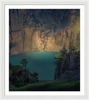 Kandersteg Lake - Framed Print