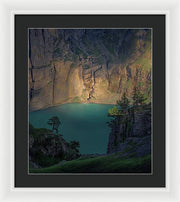 Kandersteg Lake - Framed Print