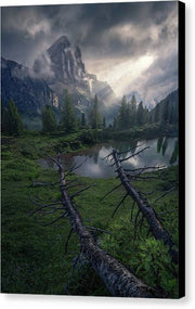 The Two Spectators  - Canvas Print