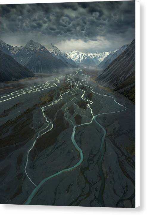The Veins of the Mountain - Canvas Print