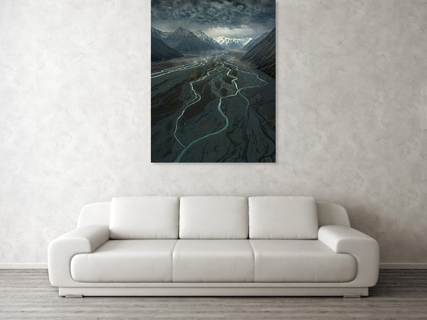 Mount Cook Aerial - Acrylic Print