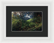 Andes Peru Green  - Framed Print