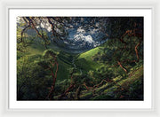 Andes Peru Green  - Framed Print