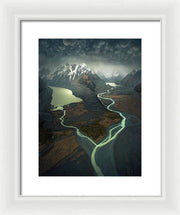 NZ Landscape River - Framed Print