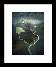 NZ Landscape River - Framed Print