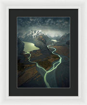 NZ Landscape River - Framed Print