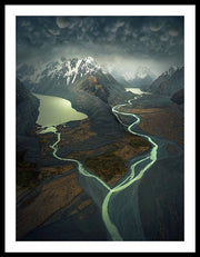 NZ Landscape River - Framed Print