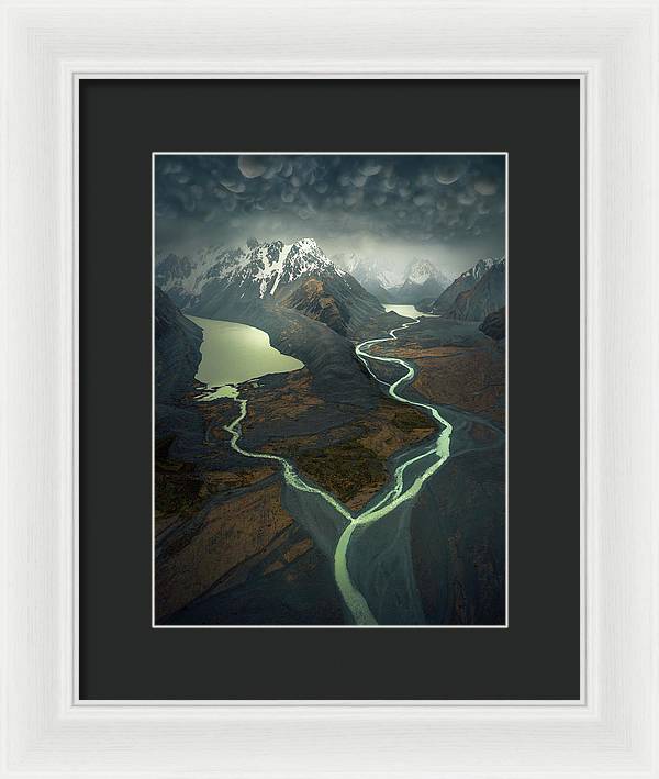 NZ Landscape River - Framed Print