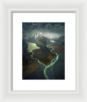 NZ Landscape River - Framed Print