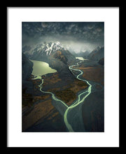 NZ Landscape River - Framed Print