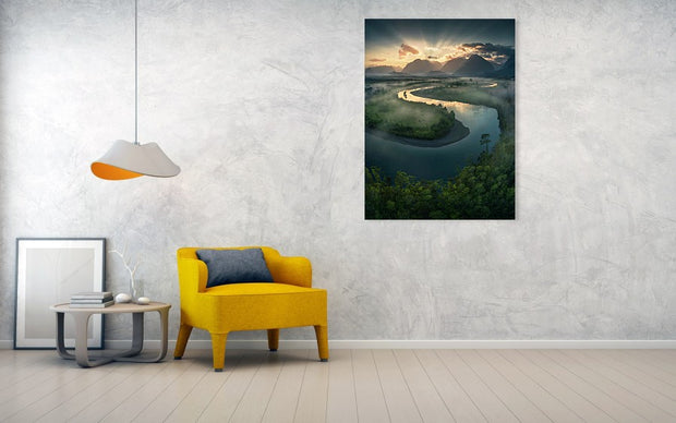 Fjords of New Zealand - Acrylic Print