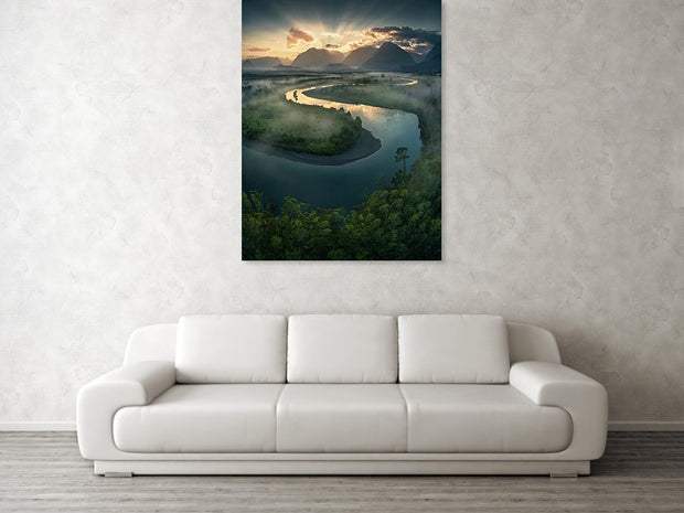 Fjords of New Zealand - Acrylic Print