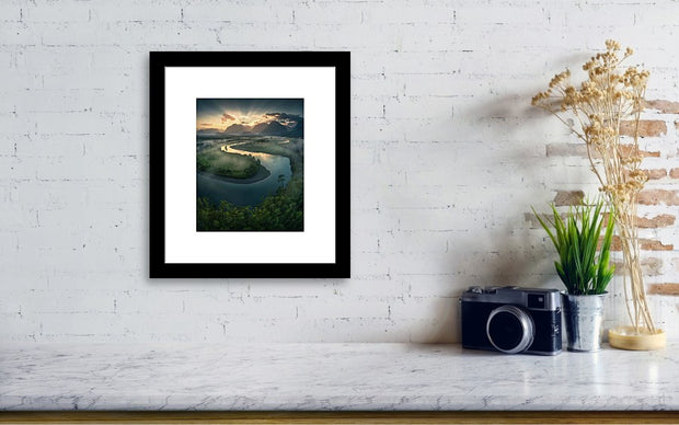 Fox Glacier River - Framed Print