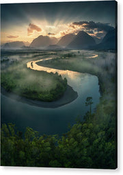 Fjords of New Zealand - Acrylic Print