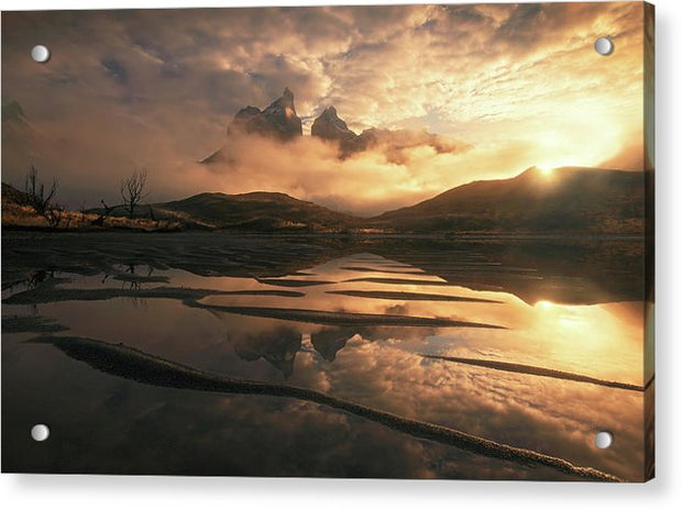 Torres Del Paine Landscape Photography - Acrylic Print